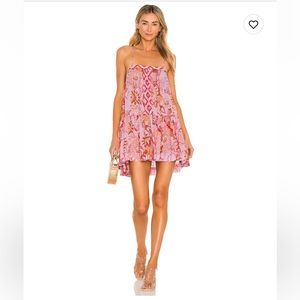 Free People Get a Clue Mini Dress